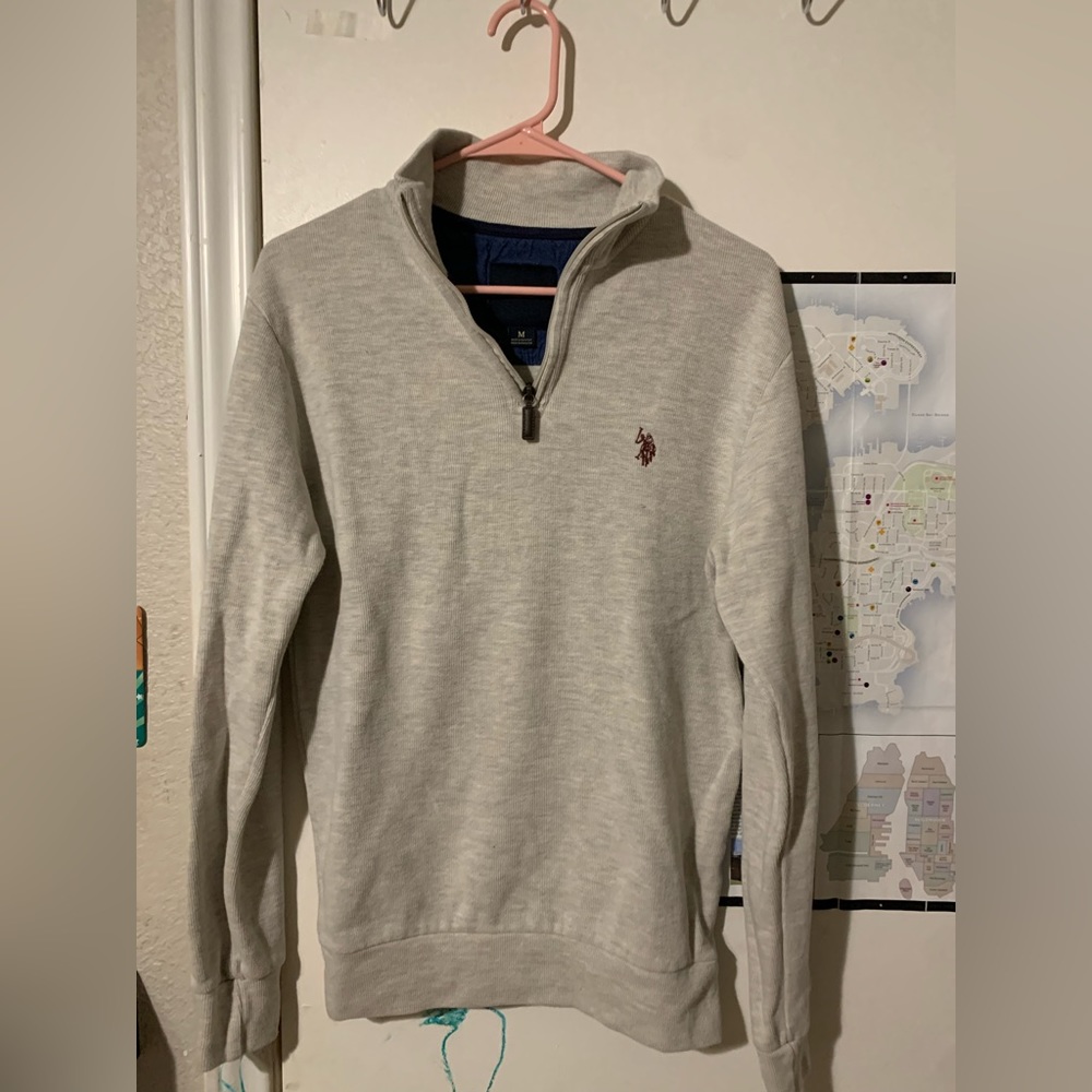 U.S Polo Assn. Quarter Zip-Up